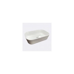 Washbasin HATRIA HAPPY HOUR 18:00S, 55x38x15cm, white liekama uz virsmas