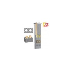 Schiedel RONDO PLUS ceramic chimneys, double d140/140 9m
