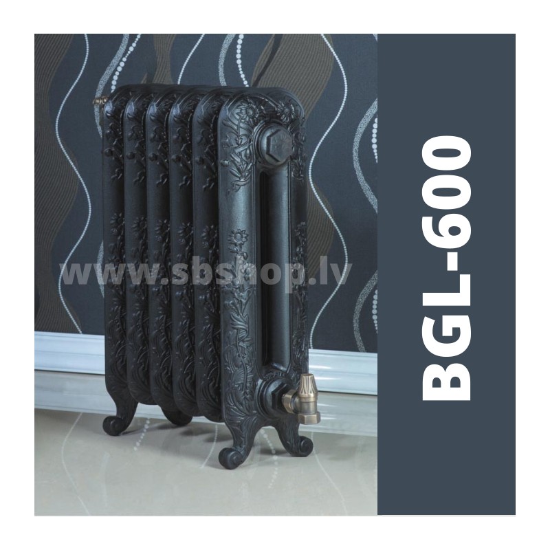 Čuguna radiatora BEIGELAI BGL-600 sekcija