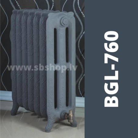 Čuguna radiators BEIGELAI BGL-760 (8sekc.)