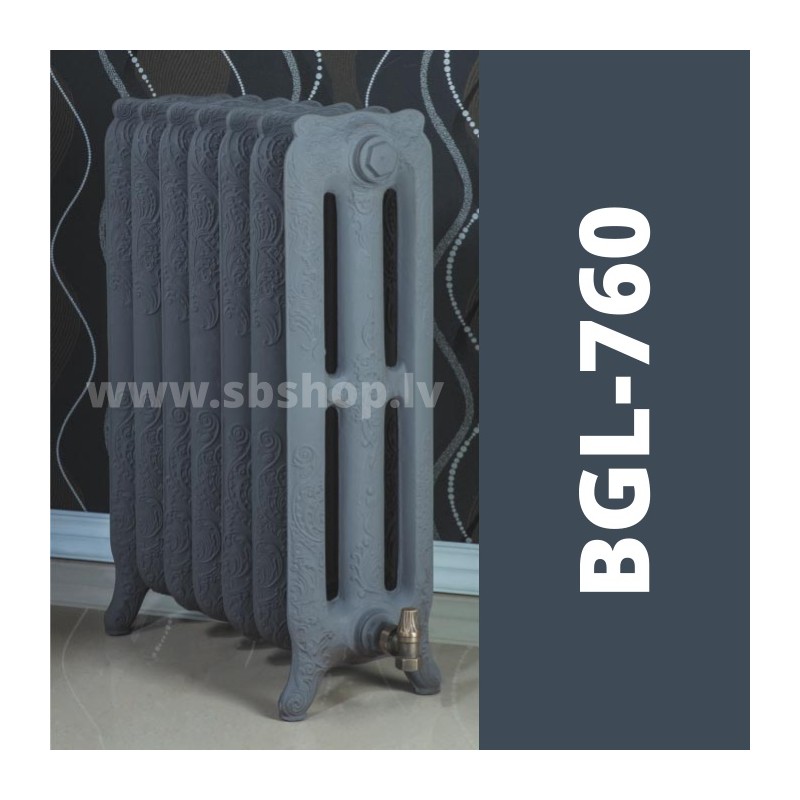 Čuguna radiators BEIGELAI BGL-760 (10sekc.)