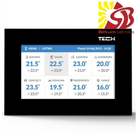 TECH Vadības panelis LCD EU-M-8n bezvadu (priekš L-8)