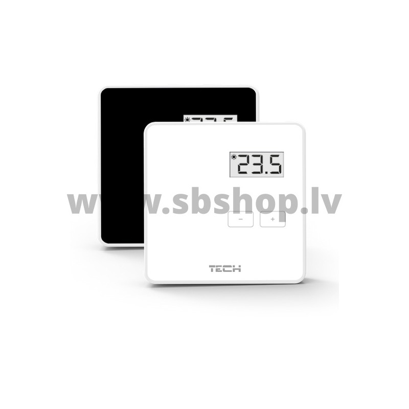 TECH Istabas termostats EU-294v1, balts