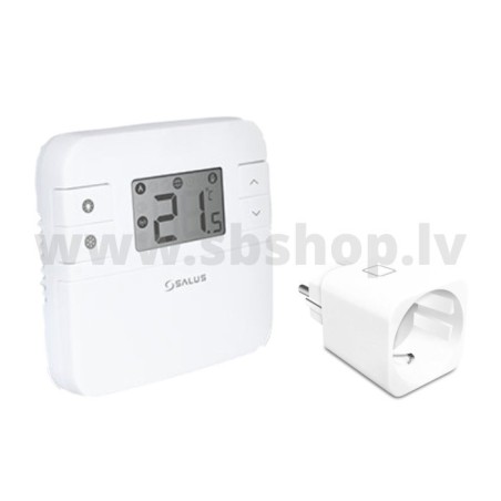 Termostats Salus Wi-Fi RT310i SPE ar smart rozeti