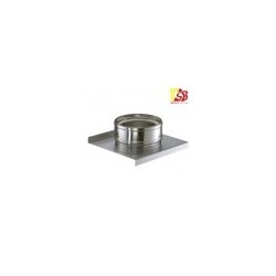 Non-insulated stainless steel chimney wall bracket