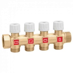 Kolektors ūdensapg.5-ceļu 3/4  CALEFFI