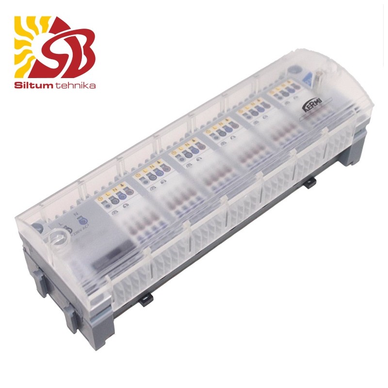 Komutācijas panelis 6R 230V KERMI