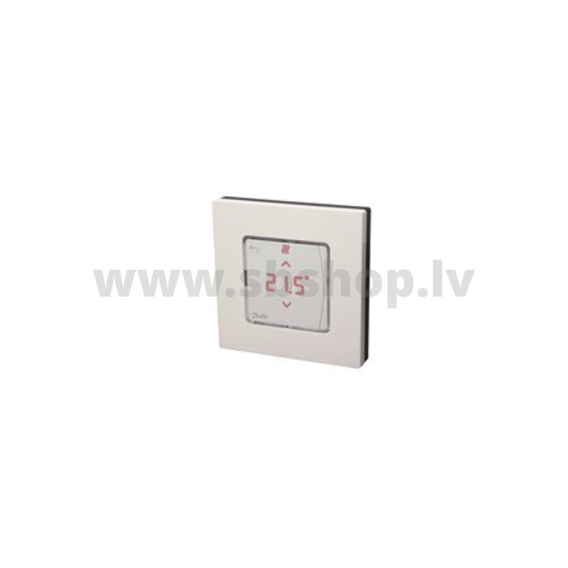 Danfoss Icon istabas termostats ar displeju, bezvadu, virsapm., ar grīdas infrasark.temp.sens.