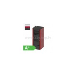 Granulu fireplace with 2 gaisa izvadiem Eva Calor AGATA 15,4kW black