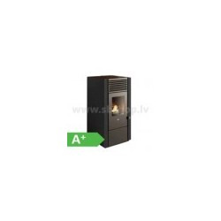 Granulu fireplace with 1 papildus gaisa izvadu Eva Calor MARISA 9.2kW black