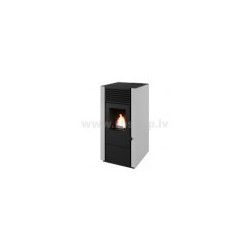 Granulu fireplace with 1 papildus gaisa izvadu Eva Calor MARISA 9.2kW white