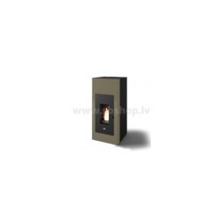 Granulu fireplace Eva Calor ILARIA 17,5kW pelēks