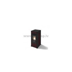 Granulu fireplace Eva Calor LUCILLA 9,5 kW black/red