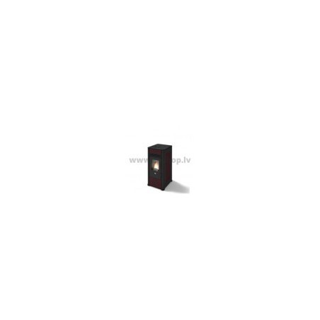 Granulu fireplace Eva Calor LUCILLA 9,5 kW black/red