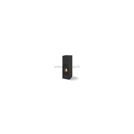 Granulu fireplace with air heating Eva Calor KAREN 9,5 kW black