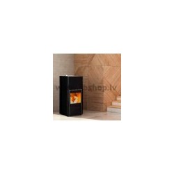 Ecoforest pellet stove Hidrocopper 18kW, black