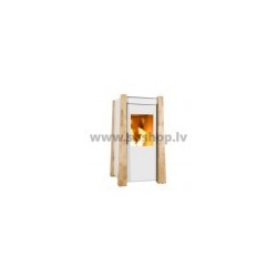 ECOFOREST garnulu fireplace Keops 9,5kW white