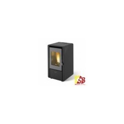 Centrometal pellet stove CentroPelet Z6 K, black 2,7-6,15kW with air heating