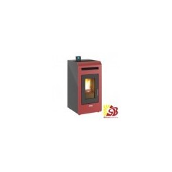Centrometal pellet stove CentroPelet Z14 C red 3,8-13,2kW with air heating