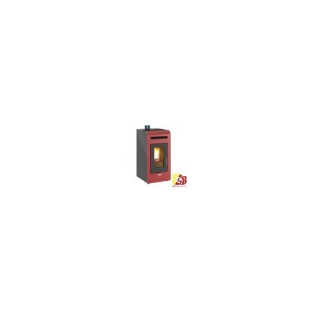 Centrometal pellet stove CentroPelet Z14 C red 3,8-13,2kW with air heating