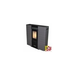 Centrometal pellet stove CentroPelet ZS10 S pelēks, 2,92-9,01kW, with air heating