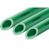 P Caurule zaļa ar šķiedr. PN25 d20*3.4mm apkurei un k.ūd.