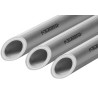 P Caurule pelēka ar šķiedru d63*10.5mm apkurei un k.ūd.