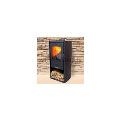 Wood fireplace BLIST POLAR 6 kW, with polarizētu stiklu