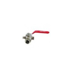 Lodveida valve ARCO with long handle and air vent i-i 1` PN30