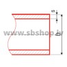 Pelēka plastmasa caurule FASER HOT S4 SDR9 D50x5.6 PP-RCT Fv-Plast