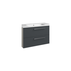 Mēbele with izlietni JOY 91x46cm graphite / taupe