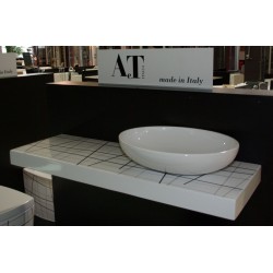 Izlietne OVALE balta pulēta AeT Italia
