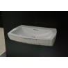 Izlietne SQUARE balts/zelts 415G