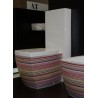 WC Pods SQUARE inside white/outside 430 +SC vāks 100