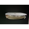 Izlietne OVALE inside white/outside platino 251 AeT Italia