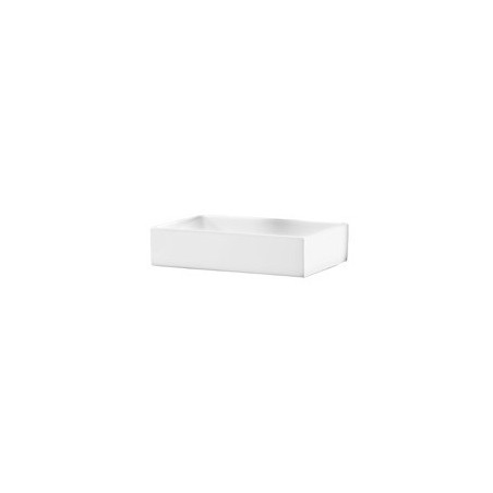 Izlietne THIN RETANGOLARE 53x37 uz virsmas, balta