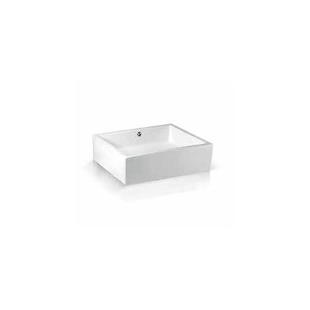 Izlietne BASIN ONE 53x42 uz virsmas, balta AeT Italia