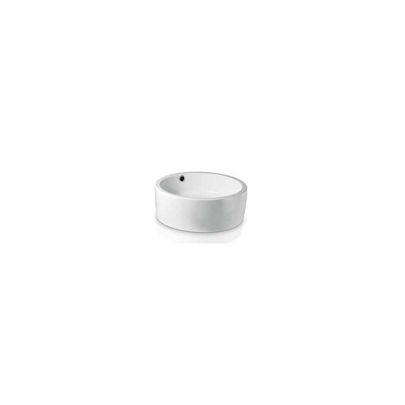 Izlietne RING TWO 42x42 uz virsmas, balta AeT Italia