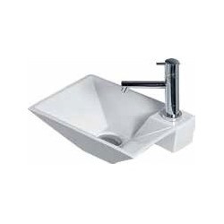 Izlietne CLESSIDRA 37x27 pie sienas, balta AeT Italia
