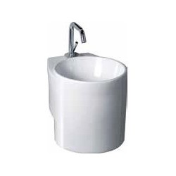 Izlietne TUBE 28x37 28x37 pie sienas, balta