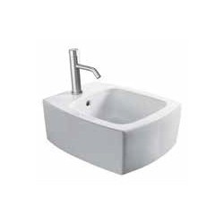 WC bidē SQUARE SOSPESO piekarams, balts