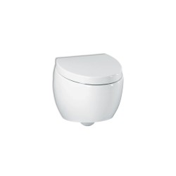 WC pods OVAL balts, piekarams ar s/c vāku