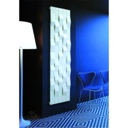 Radiators/dv.žāv. STONE single balts matēts
