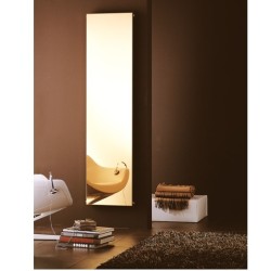 Radiators/dv.žāv. ICE GOLD finish single vertic