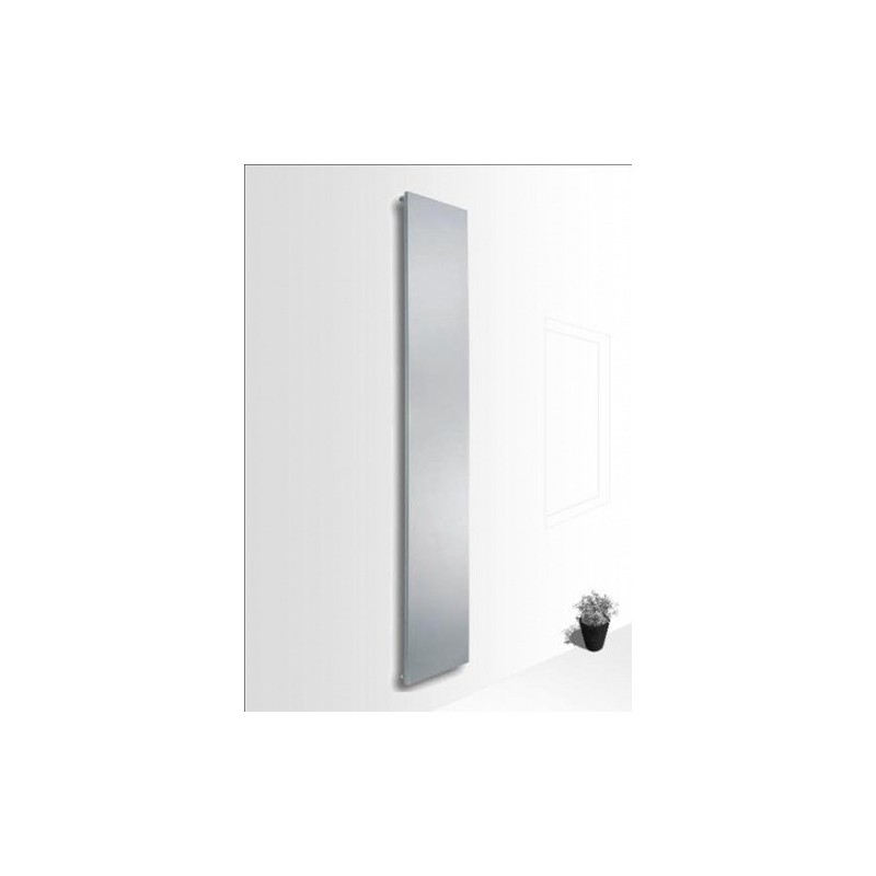 Radiators ICE INOX satinato single vertic