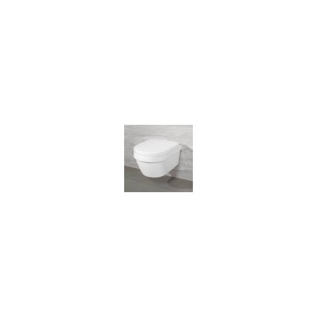 Pods arsoft close lid Architectura Oval Rimless, stiprināms wall-mounted, 370x530 mm, white