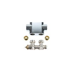 KERMI Dvieļu žāvētāja termoventilis white, taisnais