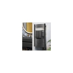 Towel dryer TERMA DEXTER 860x600mm Mettalic black color