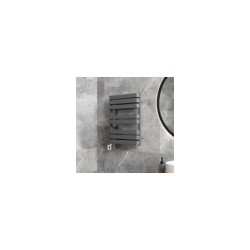 Towel dryer TERMA WARP T 1110x500mm Metallic grey krāsa