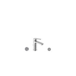 ALPI washbasin mixers GLAM with 1 1/4`vārstu, chrome